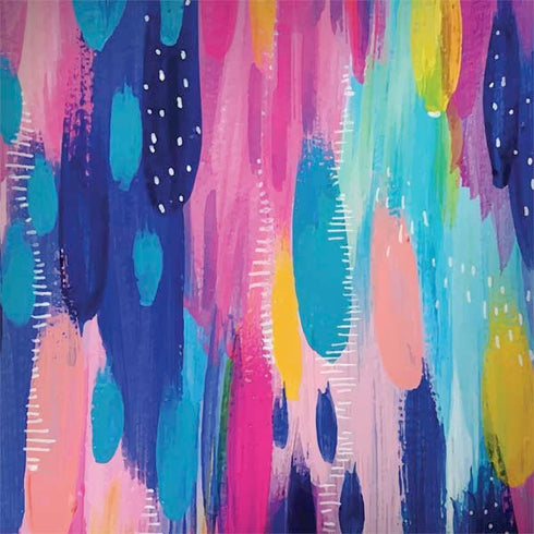 Pink Sparkle Brush Stroke by Etta Vee MacBook Skins
